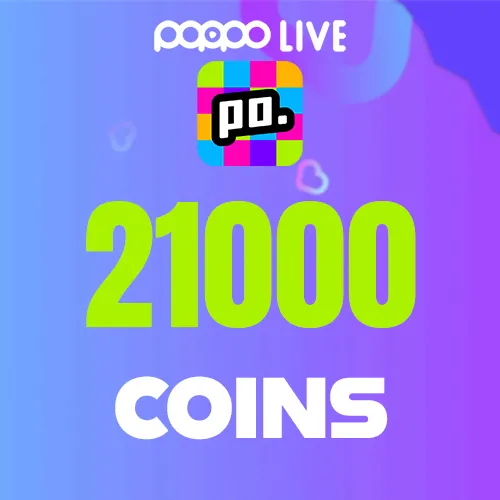 Poppo 21.000 Coins